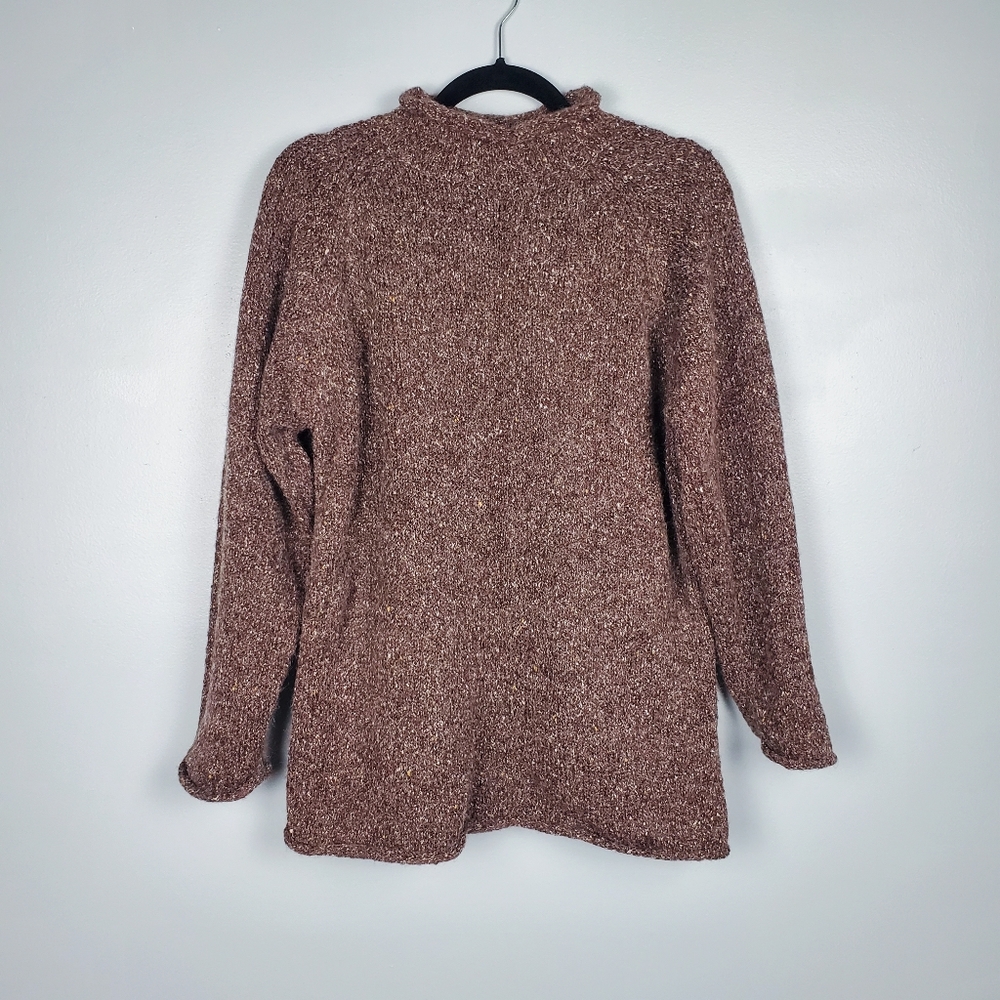 Jones New York sport mock neck wool sweater Size Medium